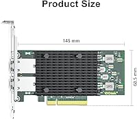 10Gtek 10Gb Dual RJ45 Network Card X540-T2 — image 5