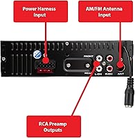 Dual Electronics Caterpillar Tractor Radio TRACAT14G — image 5