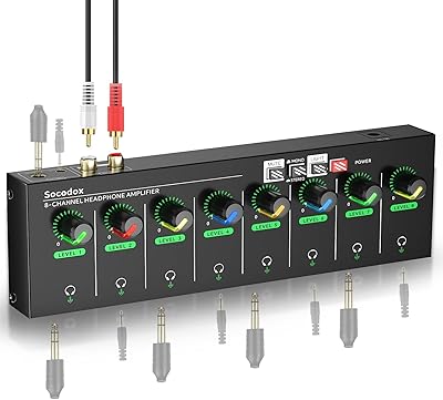 Socodox 8-Channel Headphone Amplifier