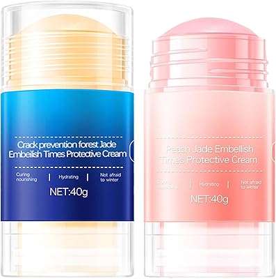 XICOFISS Crack Feet Prevention Stick, Pink+Blue