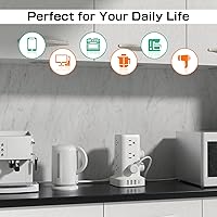 SMALLRT Tower Surge Protector Power Strip with 12 Outlets and USB-C — image 6