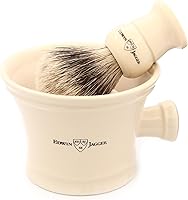 Edwin Jagger RN47 Traditional Porcelain Shaving Bowl with Handle – Ivory — image 2