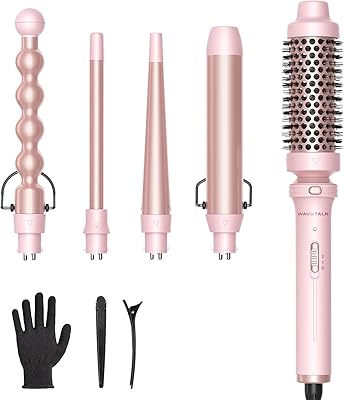 Wavytalk 5-in-1 Curling Iron Set
