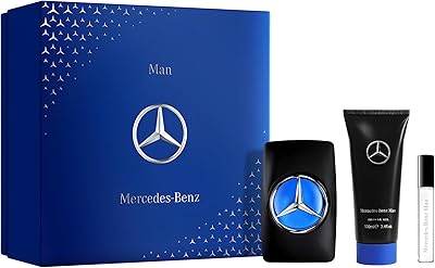Mercedes Benz Man Giftset - 3 Pc Cologne Set with Shower Gel and Perfume