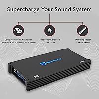 Rockville dB55 4000W 5-Channel Car Amplifier — image 2