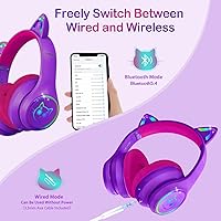 LOBKIN S16 Bluetooth 5.4 Kids Headphones — image 3