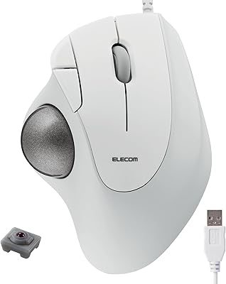 ELECOM M-IT10URWH Trackball