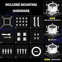 SAMA Q70 360mm AIO Liquid CPU Cooler — image 8