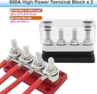 T Tocas 600A Busbar Power Distribution Block 12-48V DC — image 3