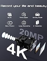 Apexcam M80 AIR 4K Action Camera — image 2