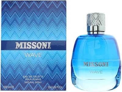 Missoni Wave Men EDT Spray, 3.4 Fl Oz