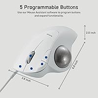 ELECOM M-IT10URWH Trackball — image 9
