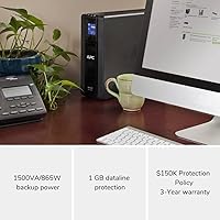 APC BR1500G 1500VA Battery Backup Surge Protector — image 3