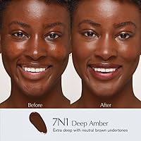 Estée Lauder Double Wear Sheer Matte Foundation SPF 19, 1.0 Fl Oz - 7N1 Deep Amber — image 3