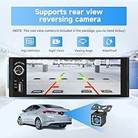 Pyniro Single Din Car Stereo with CarPlay & Android Auto — image 5