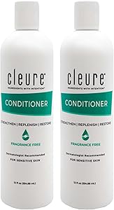Cleure Hydrating Fragrance Free Conditioner, 12 Fl Oz (Pack of 2) Review