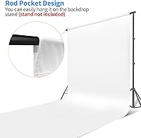 HEMMOTOP White Backdrop 10x12ft — image 4