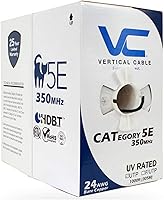 Vertical Cable Cat5e 350 MHz UTP Ethernet Cable 1000ft — image 1