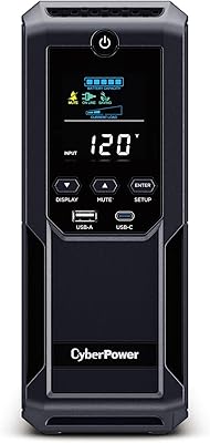 CyberPower BRG1500AVRLCD2 UPS Battery Backup