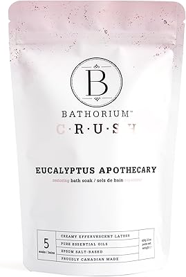 Bathorium Eucalyptus Apothecary Crush Muscle Recovery Bath Soak 21oz