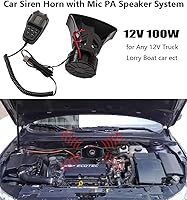 BANHAO 100W 12V Car Siren PA Speaker System — image 3