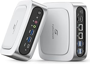 CyberGeek T1 Mini PC, 11th Gen Intel Core i9-11900H, 16GB RAM, 1TB SSD