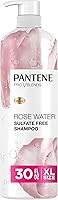 Pantene Sulfate Free Rose Water Shampoo, 30 oz — image 1