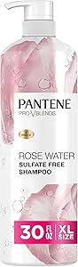 Pantene Sulfate Free Rose Water Shampoo, 30 oz Review