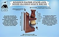 G.B.S Complete Men’s Wood Shaving Set — image 3