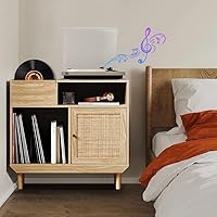 affeivul Turntable Stand Record Player Cabinet — image 6