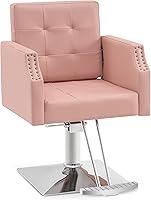 BarberPub Classic Salon Chair - Pink — image 1
