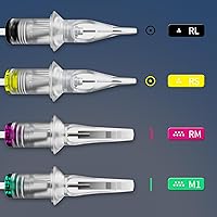 BIGWASP 50pcs Assorted Disposable Tattoo Needles Curved Magnum #12 RM — image 3