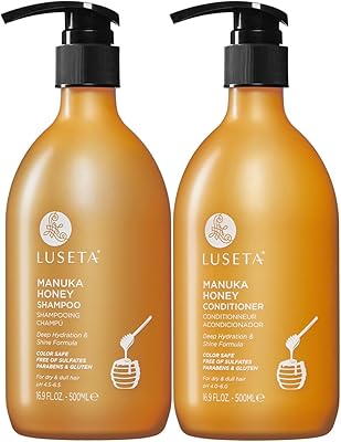 Luseta Manuka Honey Shampoo & Conditioner Set 16.9oz