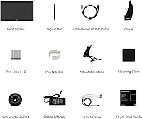 HUION Kamvas 22 Plus QLED Drawing Tablet 21.5-inch — image 8