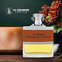 Al Haramain Khulasat Al Oud Cologne for Men - 3.3oz — image 2