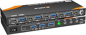 NAWEN HDMI KVM Switch 4 Computers 1 Monitor Review