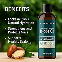 Soulsation Organic Jojoba Oil 16oz — image 3