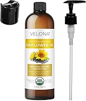 Velona USDA Certified Organic Sunflower Oil 32 Fl Oz — image 6