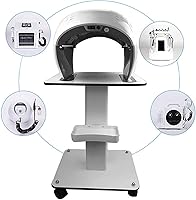 DNYSYSJ Beauty Salon Trolley Cart, 20.5x15.7x27.2in White — image 2