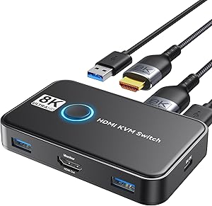 Viagkiki KVM Switch 1 Monitor 2 Computers Review