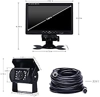 Camecho Vehicle Backup Camera 7″ Monitor — image 3
