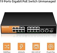 keepLiNK 16-Port Gigabit PoE Switch — image 2