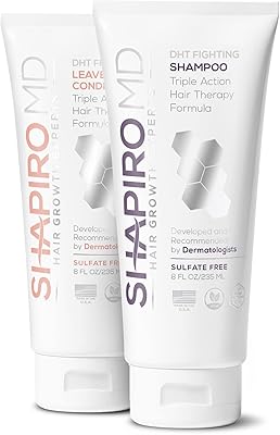 Shapiro MD Hair Growth Experts Shampoo and Leave-in Conditioner 8oz