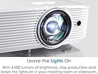 Optoma EH412ST Short Throw 1080P Projector — image 4