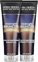 John Frieda Midnight Brunette Shampoo & Conditioner Set 8.3oz — image 1