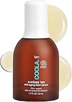 COOLA Organic Sunless Self Tanner Face Serum, Piña Colada, 1.7 Fl Oz — image 1