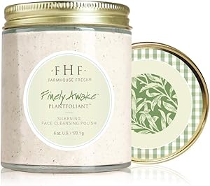 FarmHouse Fresh Finely Awake Plantfoliant Silkening Face Cleansing Polish 6 oz Review