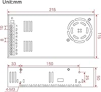 CNCTOPBAOS 600W 36V DC Switching Power Supply — image 3
