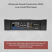 Rockville USS8 8″ 600W Slim Under-Seat Active Subwoofer — image 4