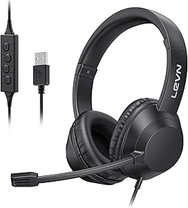LEVN UH002 USB Headset with Mic Review